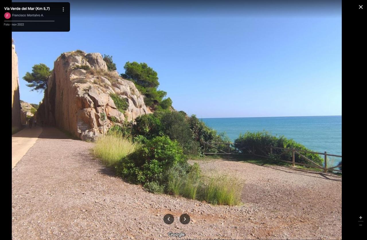 Vistas Magicas Mar Mediterraneo Orpesa Kültér fotó